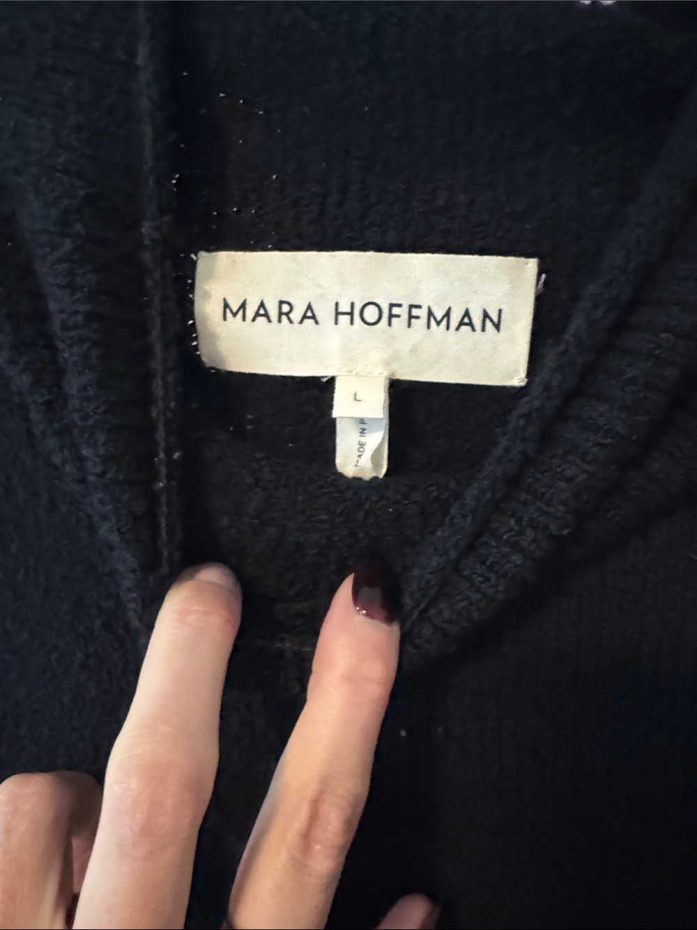 Mara Hoffman Mock-Neck Sleeveless Maxi Dress in Black - Picture 3 of 6
